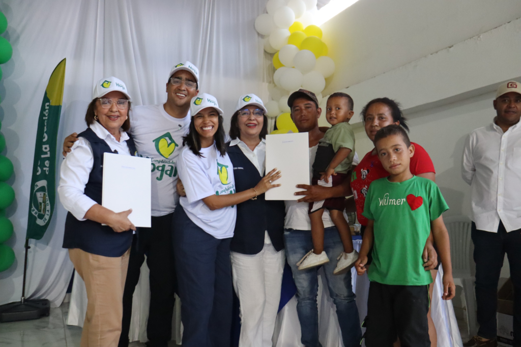 La Gobernación de La Guajira sigue cumpliéndole a la gente. Hoy fue el turno para 99 familias Villanueveras
