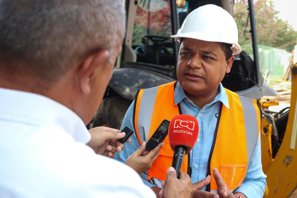 Genaro Redondo, alcalde del Distrito de Riohacha.