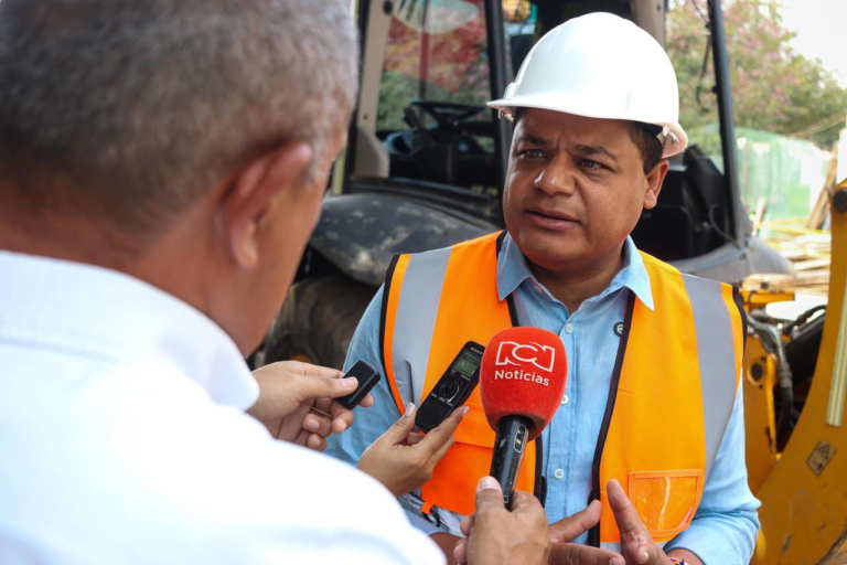Genaro Redondo, alcalde del Distrito de Riohacha.