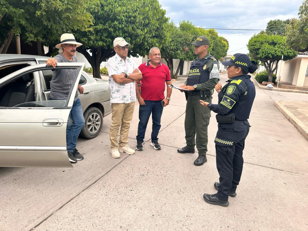Policía Nacional adelantó jornadas de sensibilización ciudadana para fortalecer la seguridad y convivencia en San Juan del Cesar