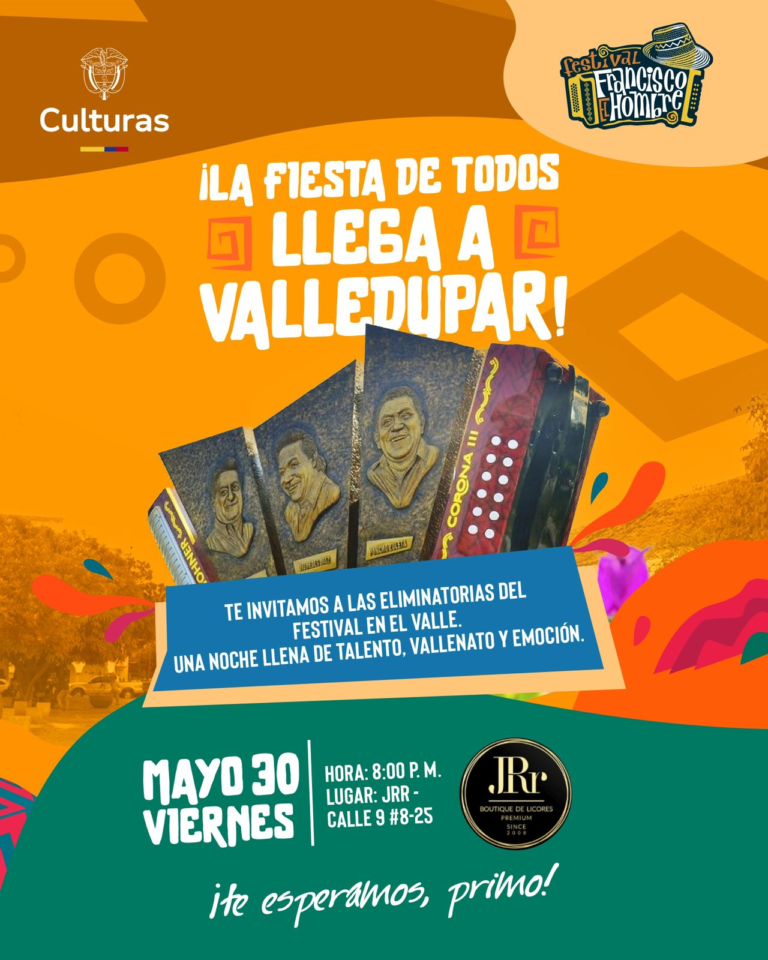 ¡El Festival Francisco el Hombre llega a Valledupar con toda su energía y tradición!