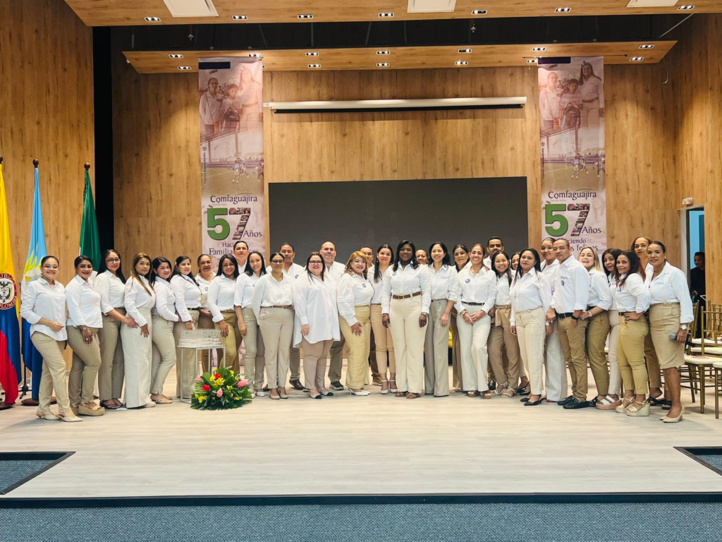 Comfaguajira celebró 57 años fortaleciendo el bienestar de las familias del departamento