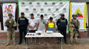 Capturan a diez personas con estupefacientes y un arma de fuego en operativos realizados en Uribia, Maicao y Riohacha