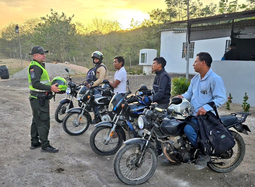 Setra adelantó operativo de prevención vial en jurisdicción del municipio de Distracción