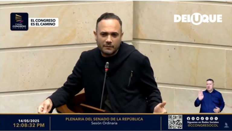 Senador Alfredo Deluque cuestiona narrativa del Gobierno y rechaza consulta popular por considerar que anticipa campaña política