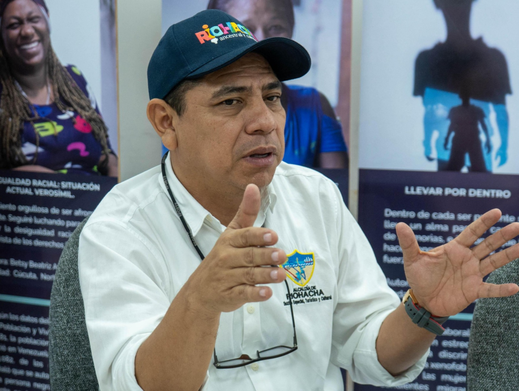 Jaime Bruges, Secretario de Infraestructura del Distrito de Riohacha.