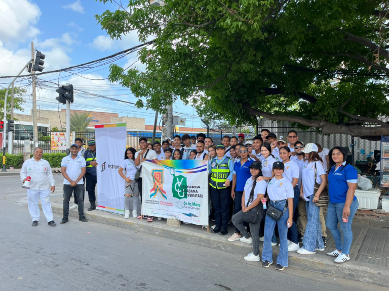 INSTRAMD y veeduría universitaria adelantan jornada pedagógica en puntos críticos de Riohacha
