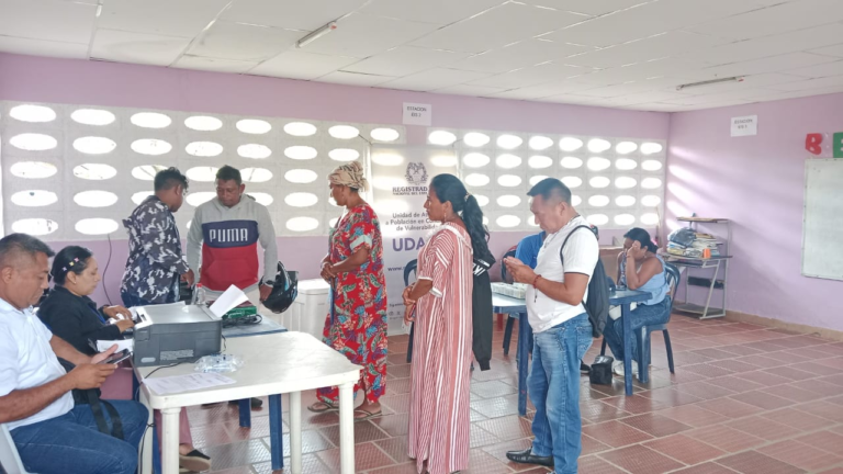 ‘La Ruta de la Identificación’ llegó a dos comunidades indígenas de La Guajira: 1400 personas beneficiadas