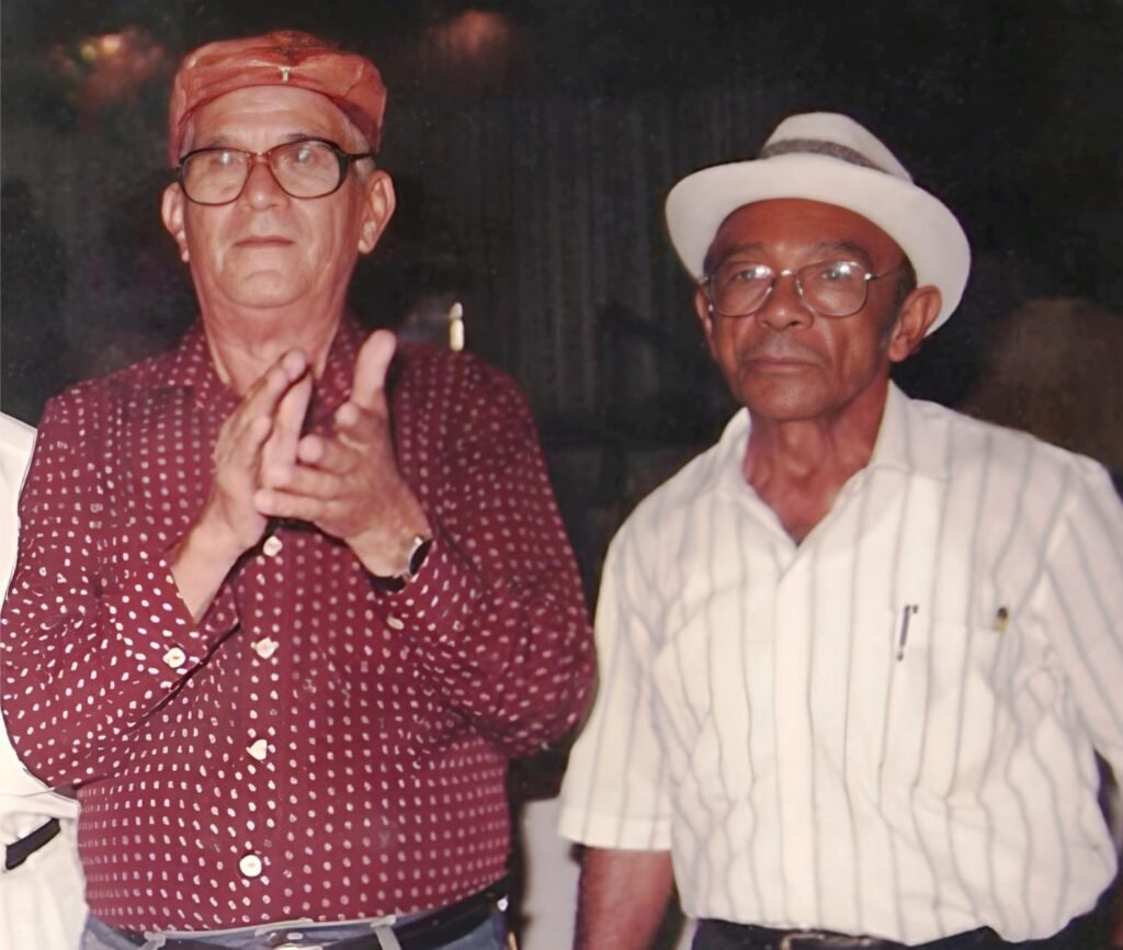 Emiliano Zuleta y Lorenzo Morales, protagonistas de la célebre canción 'La gota fría'
