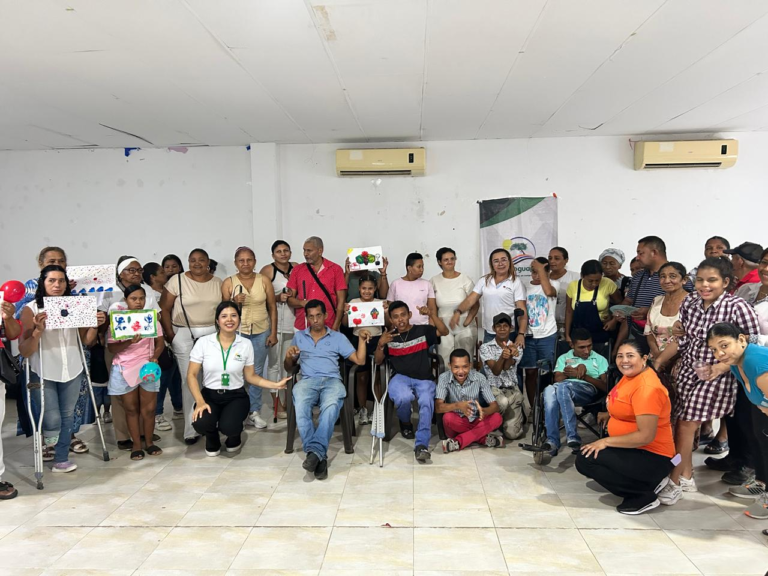 Adelantaron encuentro ambiental dirigido a personas con discapacidad en Barrancas