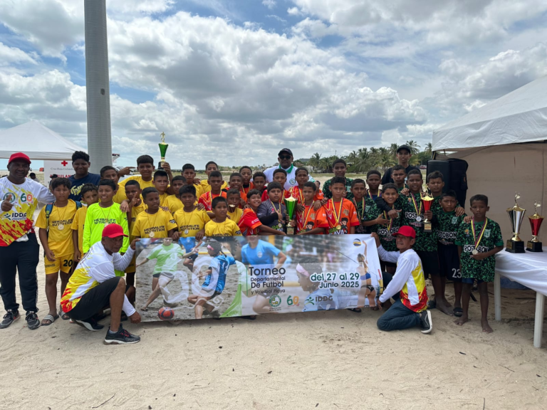 Copa Guajira 60 Años convirtió las playas de Riohacha en escenario deportivo y celebró el talento de la ciudad