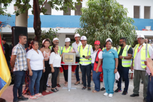 Colocan la primera piedra para la remodelación de la Institución Educativa No. 7 sede Juan XXIII en Maicao