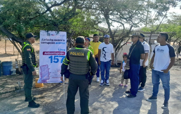 Setra adelantó jornada preventiva en la vía Riohacha a Paraguachón