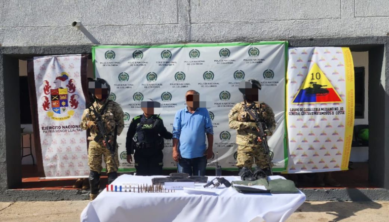 Capturado en Maicao alias Raúl, presunto integrante del ELN