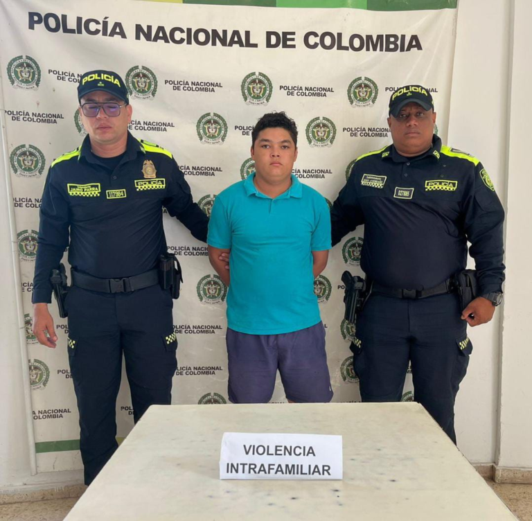 Capturado en Villanueva por orden judicial relacionada con violencia intrafamiliar