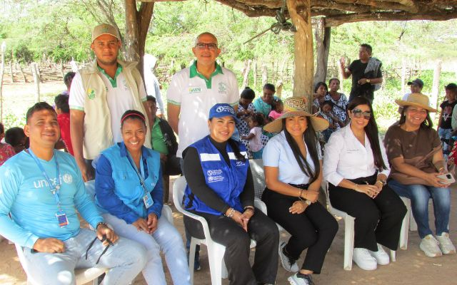 Secretaría de Salud Departamental entregó de kits de aseo personal en la comunidad indígena Mayales Quemao