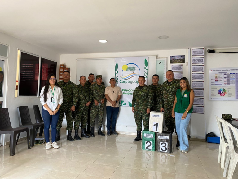 Corpoguajira realizó jornada de sensibilización ambiental en el Ejército Nacional
