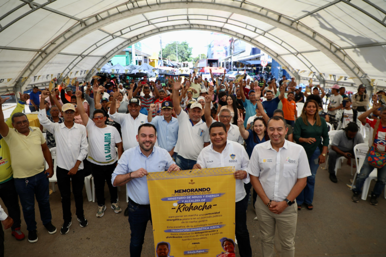MinMinas y Alcaldía de Riohacha acuerdan abastecer el Mercado Nuevo con energía solar