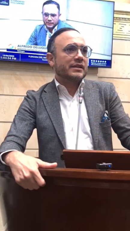 Senador de La Guajira Alfredo Deluque Zuleta