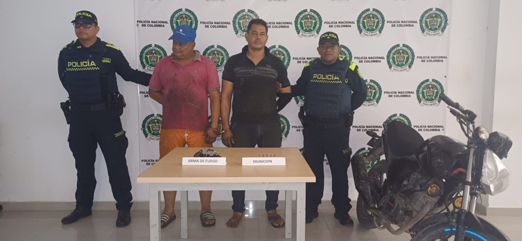 Alexander Jaimes Durán y Luis Alberto González Barraza, capturados.