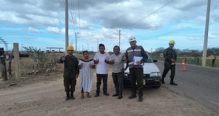 Ejército Nacional adelantó jornadas de acompañamiento a la comunidad en el municipio de Uribia