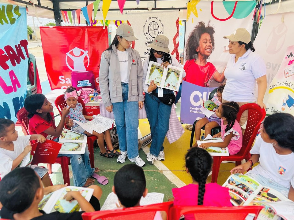 Alcaldía de Maicao adelantó jornada de sensibilización en Altos de Parrantial para prevenir el trabajo infantil