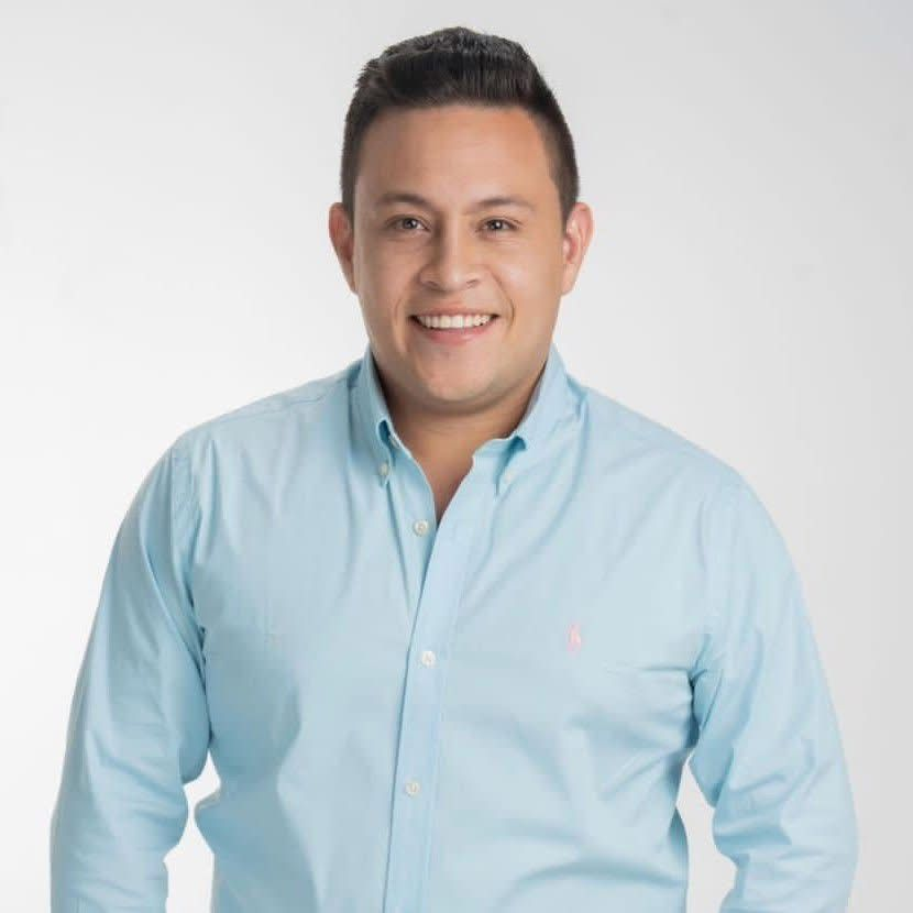 Hassan David Palmezano Romero, alcalde de Hatonuevo.
