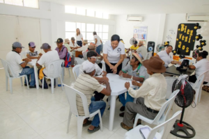 En Uribia se adelantó el ‘gran torneo dorado de dominó’