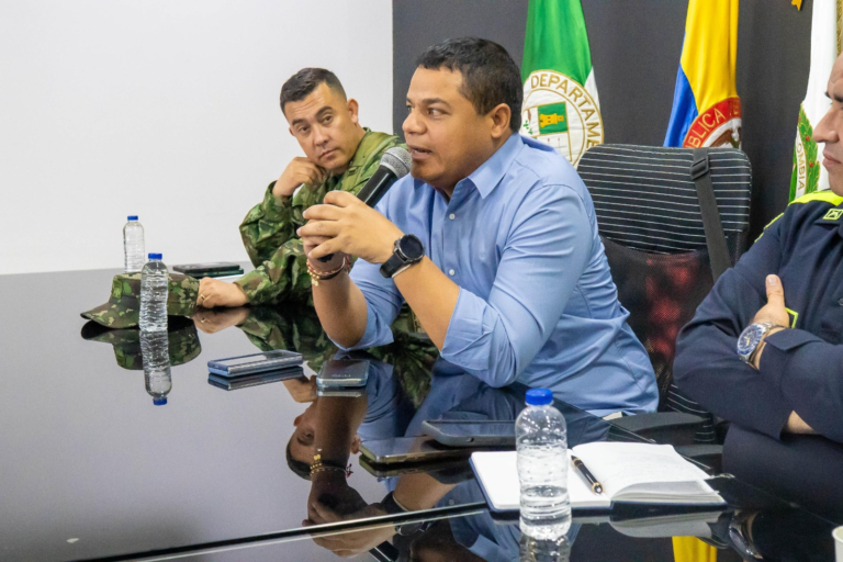 Genaro Redondo Choles, alcalde del Distrito de Riohacha.