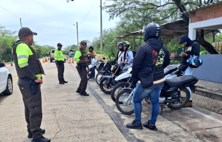 Autoridades refuerzan campañas de prevención vial en la vía Palomino – Riohacha