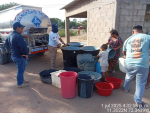 Restablecimiento gradual del servicio de acueducto tras levantamiento de bloqueo en Carraipia
