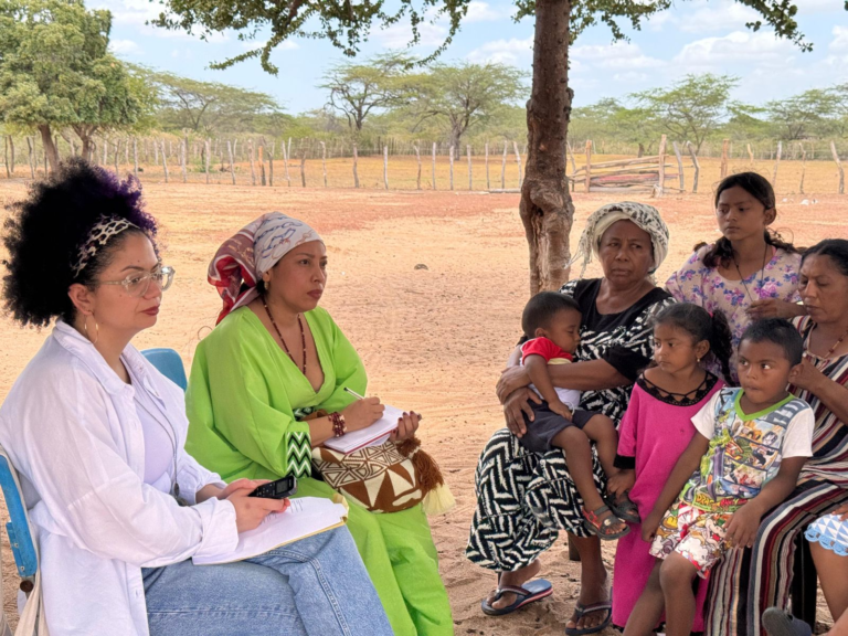 Comunidades wayuu destacan avances en la atención a 300 familias en Manaure