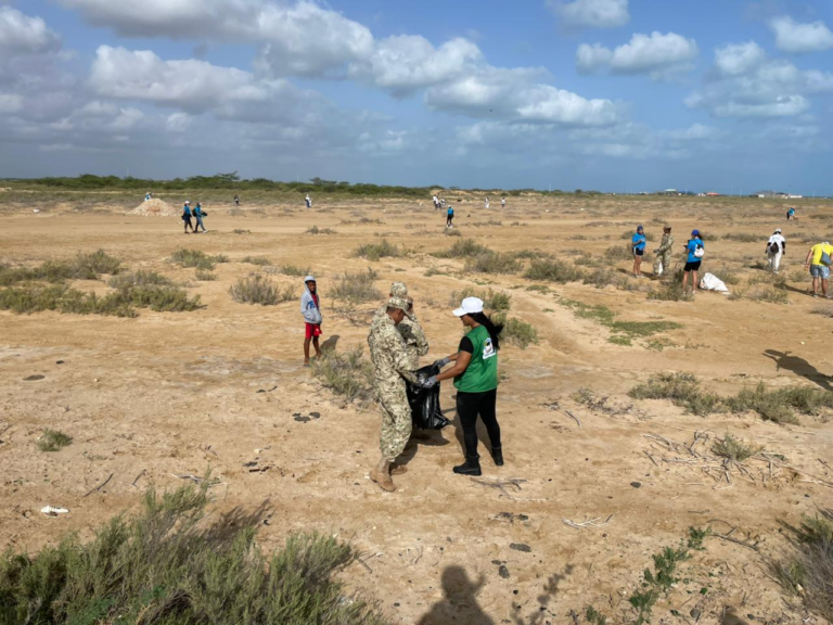 Un total de 630 kilos de residuos sólidos se recogieron en jornada de limpieza en Mayapo
