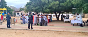 Policía Nacional adelantó jornadas de prevención en el corregimiento de Nazareth, Alta Guajira