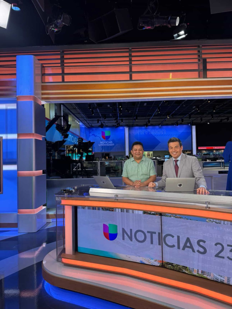 Ismael Fernández Gámez en entrevista con Univisión.