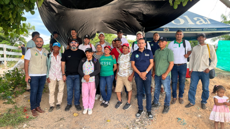 Gobernación de La Guajira atendió afectaciones por creciente en la vereda Puerto López, municipio de Fonseca