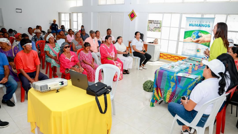 Propiciaron taller de Derechos Humanos en el municipio de Uribia