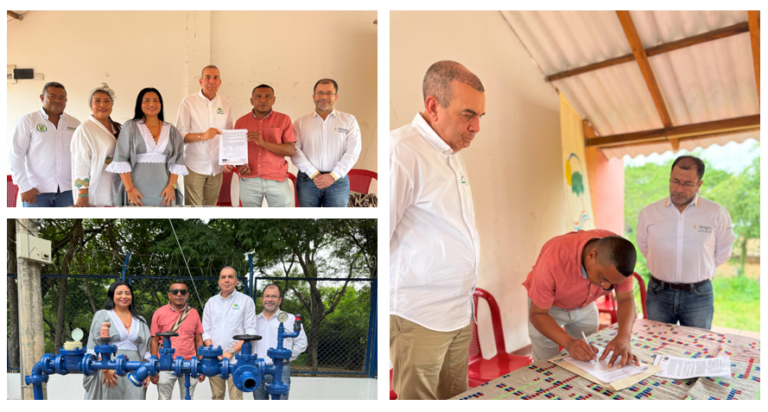 Cerrejón entrega sistema de agua a Corpoguajira para beneficio de comunidades indígenas del Resguardo Cuatro de Noviembre
