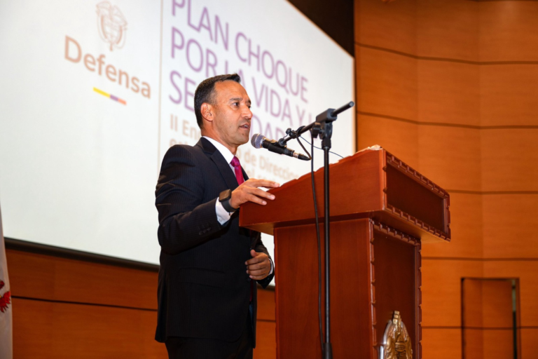 Ministro de Defensa, Pedro Arnulfo Sánchez.
