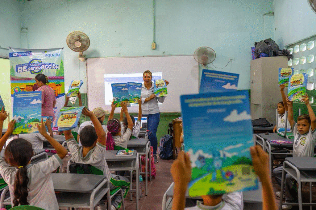 Aqualia impulsa la educación para el cuidado del agua en los niños con el concurso de dibujo “Misión RegenerACCIÓN”