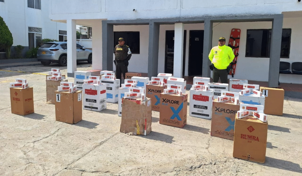 Decomisan más de 10.000 cajetillas de cigarrillos de contrabando en Maicao