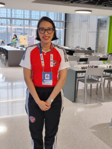 Laura Severiche, doble medallista nacional de bronce en ajedrez clásico y blitz