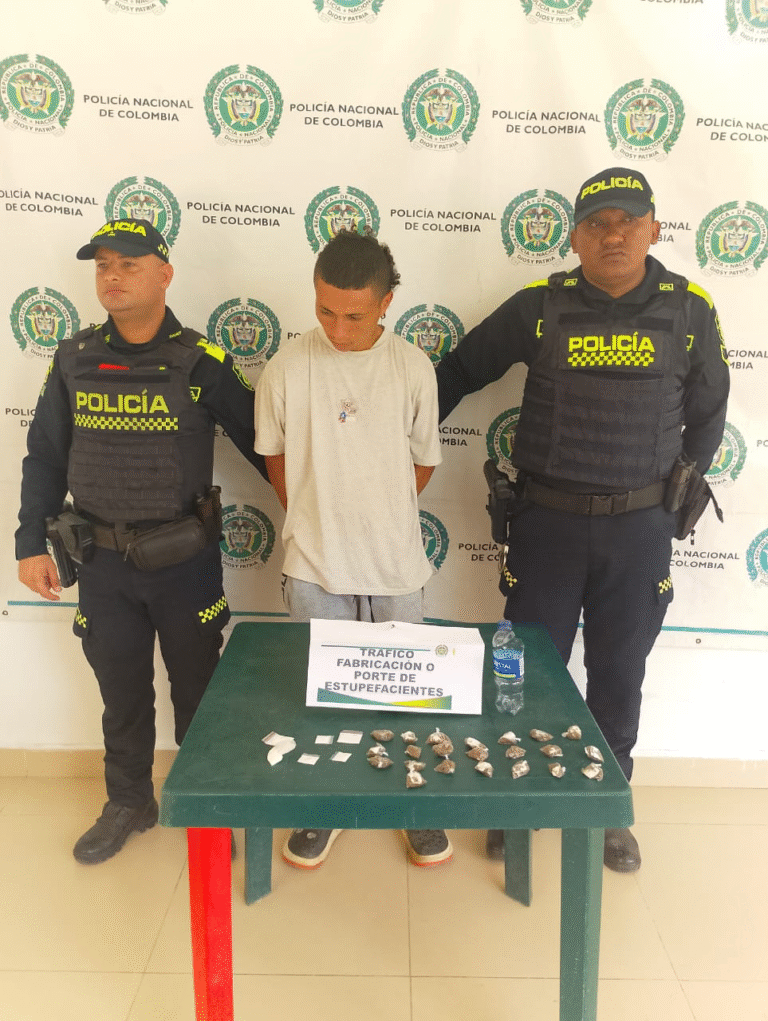 Capturan a dos personas por tráfico de estupefacientes en Fonseca