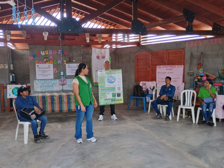 Exitosa jornada de limpieza y sensibilización ambiental en comunidad indígena La Cachaca