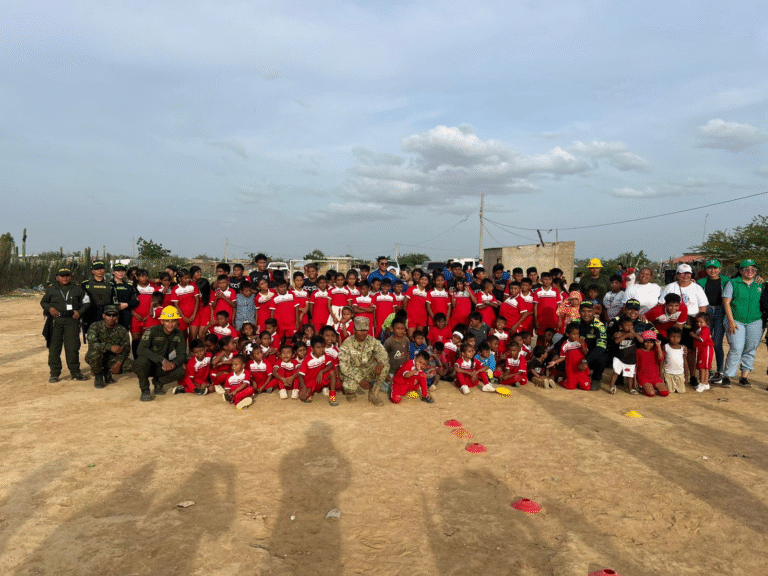 Ejército Nacional fortalece la cohesión social en La Guajira con jornada comunitaria en Uribia