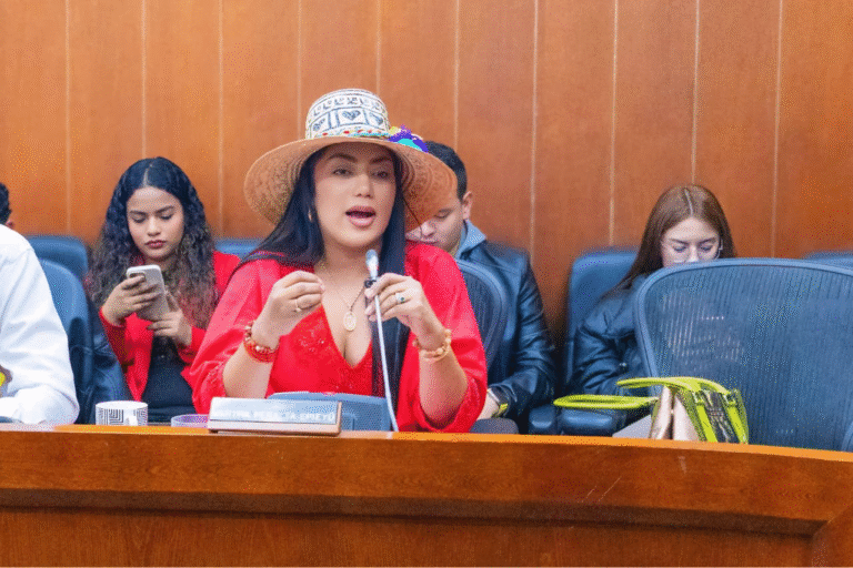 Martha Peralta Epieyú, senadora guajira.