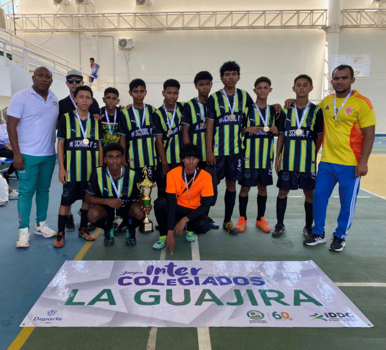 La Guajira culmina con éxito la fase departamental de los Juegos Intercolegiados 2025 y se prepara para el reto regional