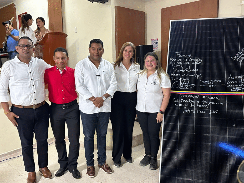 La energía del sol ilumina el futuro de Maicao: inaugurada la primera granja fotovoltaica del municipio