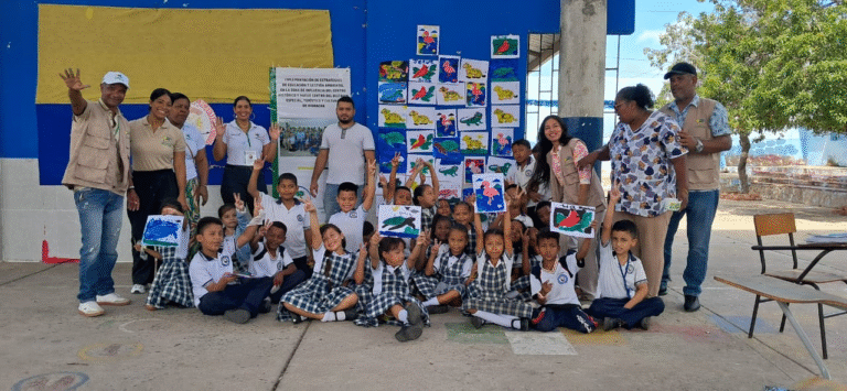 Exitosa jornada lúdica ambiental con estudiantes de la Institución Almirante Padilla de Riohacha