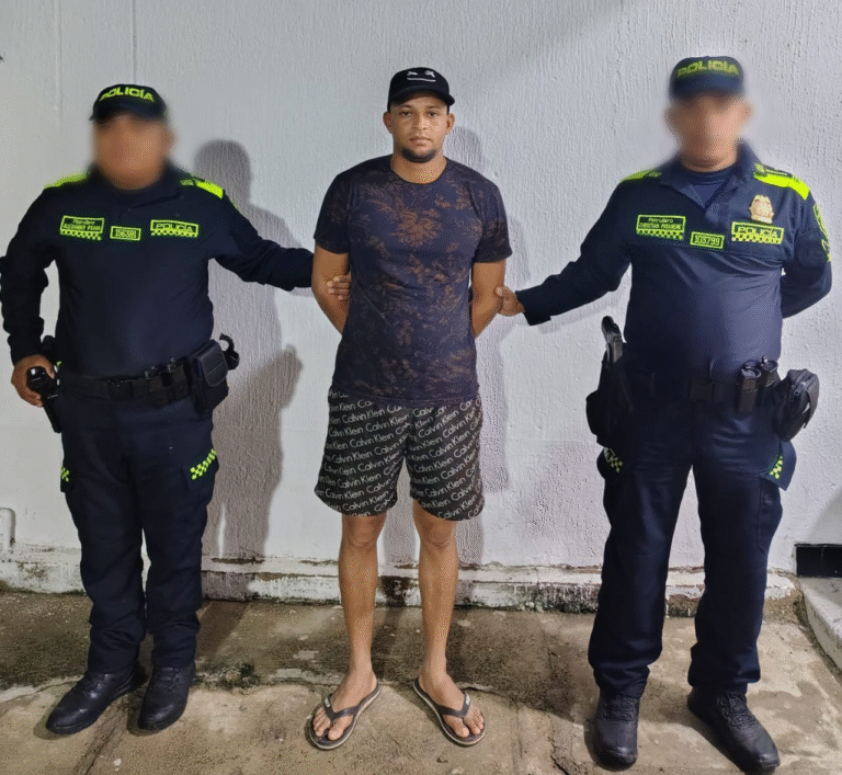 Luis Daniel Ríos González, capturado.